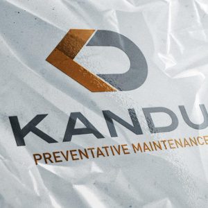 Kandu-logo-on-plastic