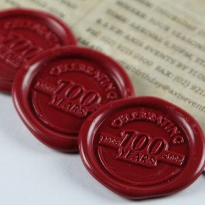 Centenary-pack-wax-stamp