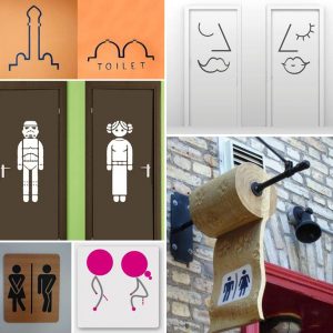 Toilet-signs--brown-ink-Blog