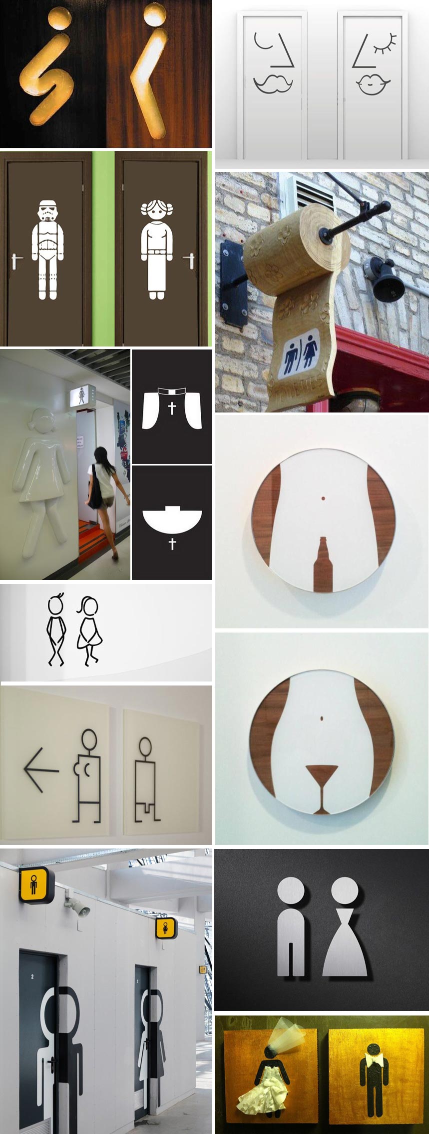 Toilet-signs--brown-ink-Blog